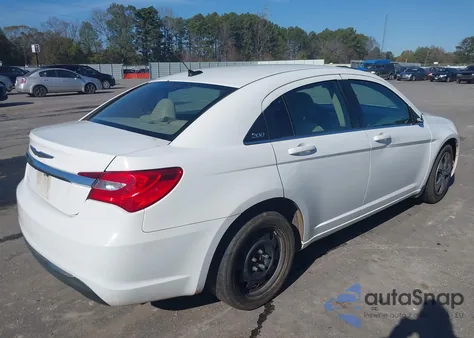 2014 Chrysler 200 Lx from USA, damaged, VIN 1C3CCBAB8EN140795